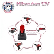 NEWFor Milwaukee M12 Battery 12V 9.0-6.0-12.8-Ah for 48-11-2410 48-11-2420 48-11-2411 Lithium-ion  B
