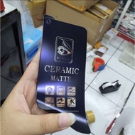 TEMPER GALSS BLUE CERAMIC MATTE ANTI RADIASI ANTI PECAH SIOMI S2