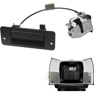 TQPONLY Rear Cargo Door Latch W/Handle,Compatible with 1992-2019 Ford E150 E250 E350 E450 Econoline 