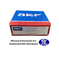 SKF 6203-2z/C3 Heavy Duty Ball Bearing Deep Grove