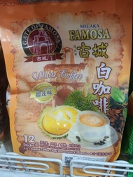 Famosa white coffee Malaka the original white coffee dan durian white coffe isi 12stik