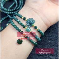 Lam Ngoc Jadite A Mix Lotus Necklace Size 5.5mm Svip