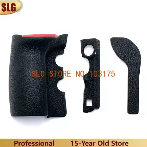 NEW Original Bady Rubber for Nikon D850 Hand Grip Thumb Side Door Cover Leather Shell + Adhesive Tap