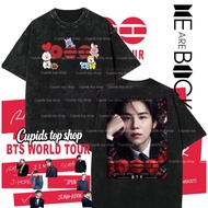 Cupids K-pop Fandom Signature Style Unisex Vintage Washed Cotton Oversized Fan Merch T-shirt
