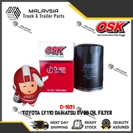 OSK O-1631 15601-44010 FORD RANGER MAZDA FIGHTER 1998-2006 DAIHATSU V99 V116 TOYOTA LN106 LN166 OIL 