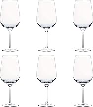 ADERIA J-6848 Glass Tableware, Wine Glass, Clear, 21.8 fl oz (630 ml), Glitza Crystal Meite, Bordeau