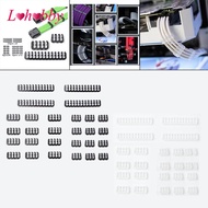 [Lohobby] 24 Pieces Cable Comb GPU 6 Pin 8 Pin Motherboard 24 Pin 3 Types PC Cable Ties