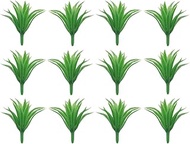 JianLing 50PCS Green Scenery Mini Plastic Grass Model E Section 3.5cm DIY Handmade Building Sandbox