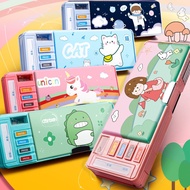 Pencil Case Box Material Unicorn Kawaii Stationery School Supplies Cute Multifunctional Pen Box