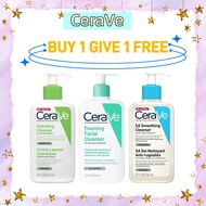 [BUY 1 GIVE 1 FREE]Foaming Cleanser 236ml /CeraVe Smoothing SA Cleanser 236ml /CeraVe Hydrating Clea