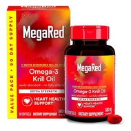 Aceite De Krill Omega 3 Mega Red 500mg 90 Cápsulas Suplemento Nutricional IVMA