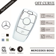 TPU Car Key Case Cover for Mercedes Benz E C S GLC Class E200 E400 E63 W213 S550 S560 C260 A200 Key 