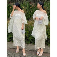 Rhei Collection - Athens Dress White |Eid Dress for Eid Invitations and Parties with Lace | Bridesma