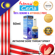 BETADINE Sore Throat Spray 50ml [New Expiry] #sakit#tekak#Betadine#Sorethroat