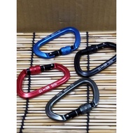 High-Strength Aviation Aluminum Alloy Tension Hook 10KN Carabiner Turnbuckle Locking 1,000kg Destruc