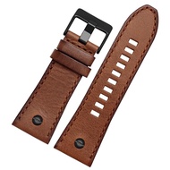 Watchband 28mm Genuine leather bracelet diesel watch strap wristwatches band for DZ7193 DZ7214 DZ731