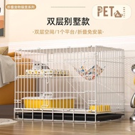 Pet Island 2/3/4 Layer Cat Cage Durable Iron Foldable Pet Enclosure For Cats Economical Indoor Cat H