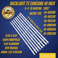 BACKLIGHT TV LED SAMSUNG 49 INCH UA49J5000 UA49J5100 UA49J5200 UA49J5250 UA49J5202 UA49M5000 UA49M51