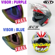 KYT Helmet NFJ SUPER KIPS CASCO Open Face Double Visor Accessories MT15 R15 Y16ZR Y15ZR Motor R25 MT Z250 KR150 RR150 RR