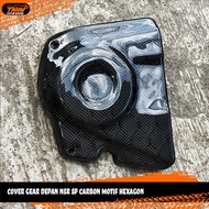 HONDA Front Gear Cover NSR SP Carbon Kevlar by TNHM Sprocket Cover