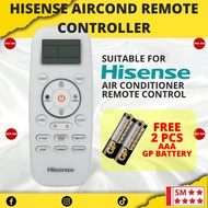 HISENSE AIRCOND REMOTE CONTROL Aircond Remote Penghawa Dingin