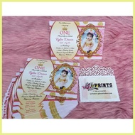 ┳ ➥ ✯ 20pcs 3r size Invitation with white envelope
