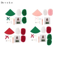 [Devoko] Christmas Tree Crochet Kit for Beginner Handmade Crochet Christmas Tree for Holiday