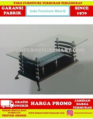 Meja Tamu Minimalis Coffee Table Kaca Dagaho Coffe Table Mt A17