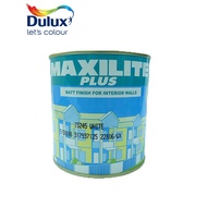 DULUX 1 LITER MAXILITE PLUS EMULSION PAINT - WHITE - IN DIFFERENT CAN(CONTAINER)