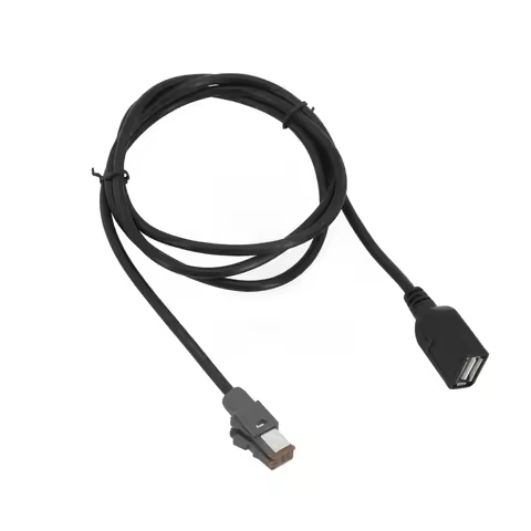 Practical Direct Installation New Car USB Cable USB Adapter Aux Audio Input Car Car USB Cable Black 