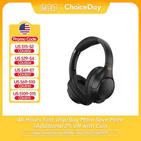 QCY H2 H2pro Wireless Headphones Bluetooth 5.3 Earphones BASS HIFI Stereo Headset 78ms Low Latency f