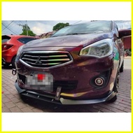 ♞Mitsubishi Mirage G4 Front Bumper Chin Diffuser Bodykits Spoiler