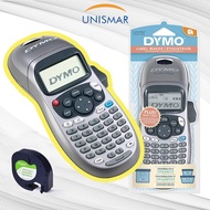 Dymo LetraTag LT-100H Label Maker Machine with 1pk 91200 Paper Label, ABC Keyborad Grey Handheld Lab