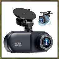 4K Car DVR Dash Cam 4K Car DVR  Camera 3 Channel Front Rear and Inside Night Vision 24H Parking Moni