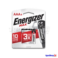 Energizer Alkaline Batteries Max AAA Battery 1.5V AAA LR03 AAA2 / AAA4 ( 2pcs / 4pcs ) * 100% Origin
