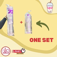 THAI JUMBO CUP 32 oz BOBA CUP 32 oz CUP WITH DOME LID