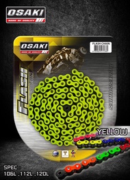 โซ่เลส Osaki Flash 420 - 106 ข้อ เลือกสีได้ !!!