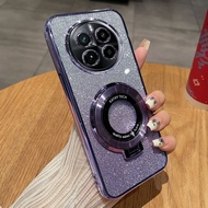 Casing Realme 13 12 11 Pro Plus 13+ 12Pro+ 12+ 12Pro + 5G Casing with Magnetic Holder Camera Protect