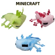 Minecraft Plush Toys Doll Soft Stuffed 30cm Axolotl Pink Blue Minecraft Game My World Toys Gifts