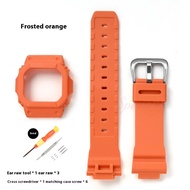 Silicone Band+Watch case for  DW5600/5610 DW5600HR/GW-M5610/GWB5600 Gshock Strap Sport Replacement B
