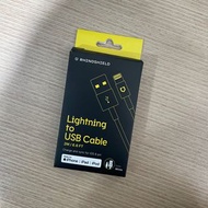 犀牛盾 Lightning to USB-A 傳輸線/充電線 2公尺
