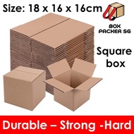 Carton Boxes for Mailers | Carton Box | Packing Box | E-Commerce Cardboard Box size 18x16x16cm