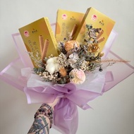 【客製花束】售價不含糖果-糖果花束/畢業花束/生日花束/零食花束