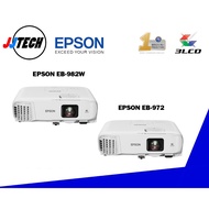 Epson EB-972 EB-982W 3LCD XGA 4100 4200 lumens Projector