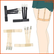 WIT Male Women Shirt Garter Clip for Work Dress Casual Shirt Stay