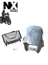 ชุดทัวริ่งต้องมี 2 อย่าง  กาดหม้อน้ำ สีดำ / ชิวสโม๊ค/  Honda NX500 🎱TP🎱