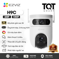 Camera Wifi 2 Mắt Kép EZVIZ H9C 3K 5MP H9C 2K 3MP Ngoài Trời - Đàm Thoại 2 Chiều - Có Màu Ban Đêm - 