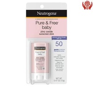 Neutrogena - Neutrogena Pure & Free 嬰兒礦物防曬棒，SPF 50，13 克 [此日期前最佳 1月2027年 ]