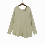 XITAO T-shirt Long Sleeve Knitting Women Casual T-shirt