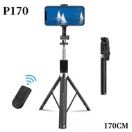 Neepho Selfie Stick Tripod P170 170cm with Wireless Remote Bluetooth Control